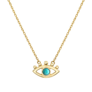 EVIL EYE WITH TURQUOISE