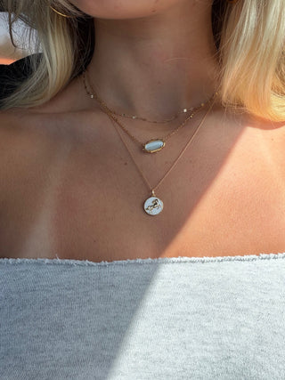 Year of the Horse Enamel Pendant